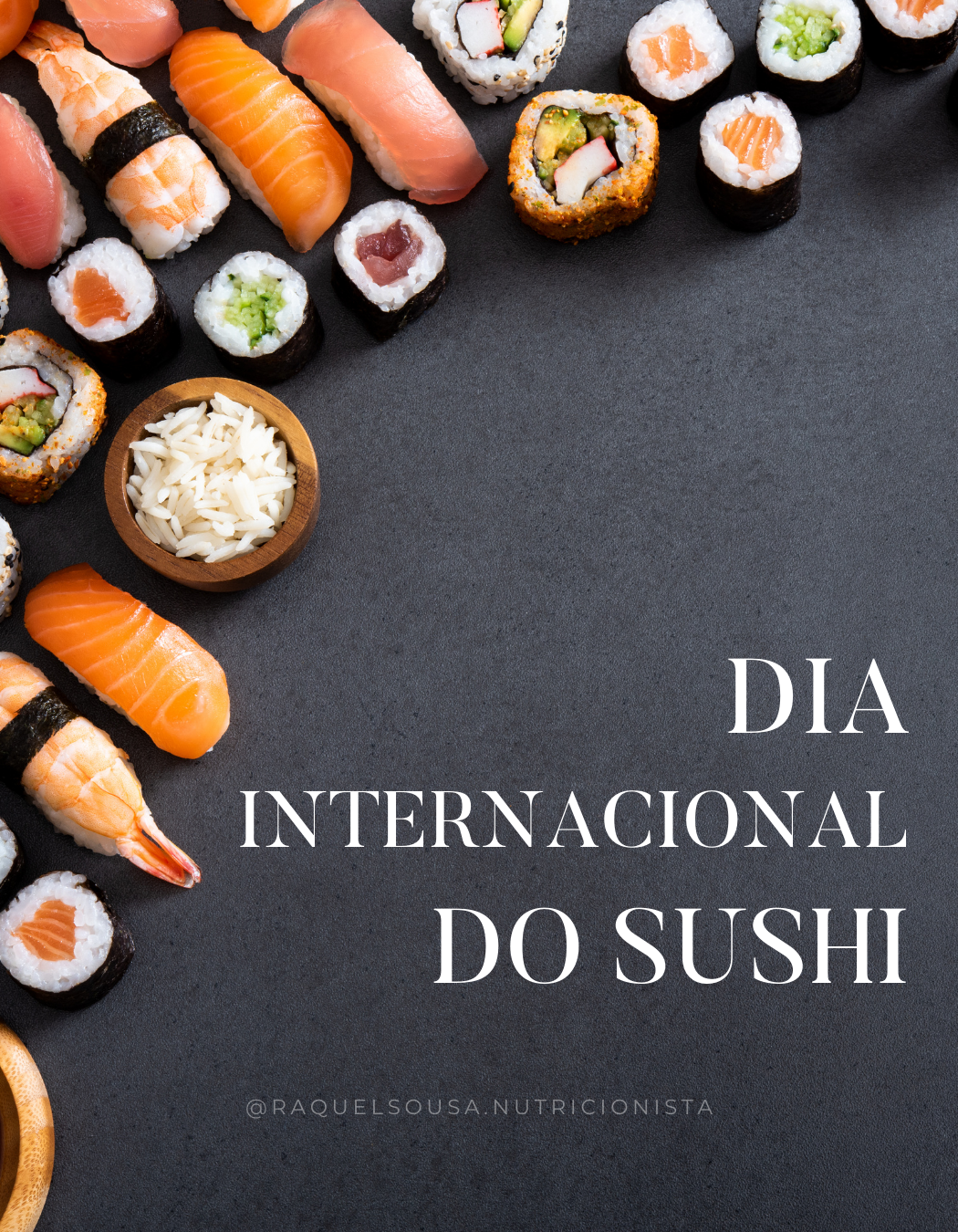 Dia internacional do Sushi
